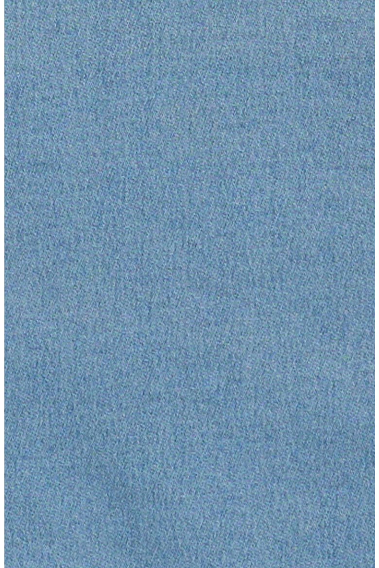 Kids' Rhinestone Detail Denim Sweatshirt, Alternate, color, MEDIUM INDIGO