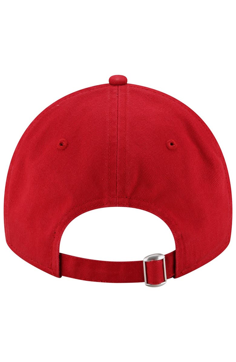 New Era Men's New Era Cardinal Arizona Cardinals Distinct 9TWENTY Adjustable Hat, Alternate, color, Cardinal