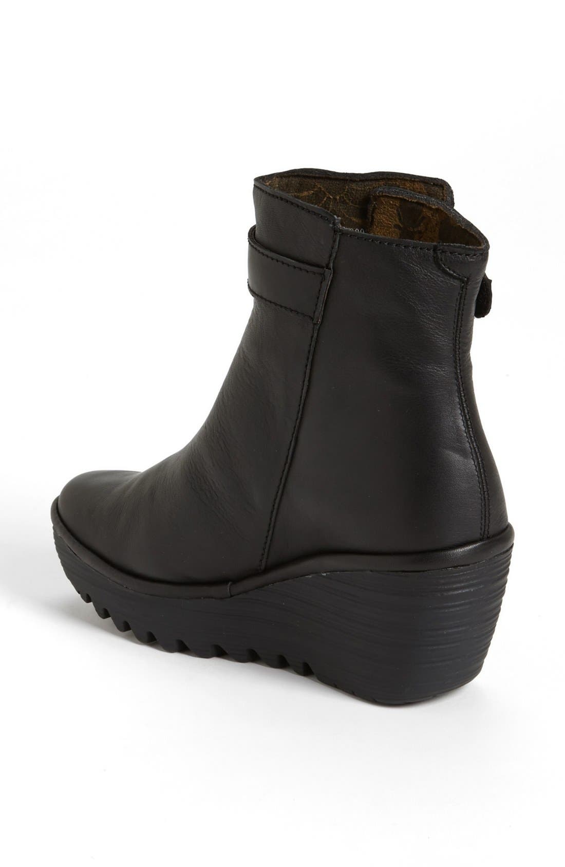 'Yava' Bootie, Alternate, color, BLACK TOUCH