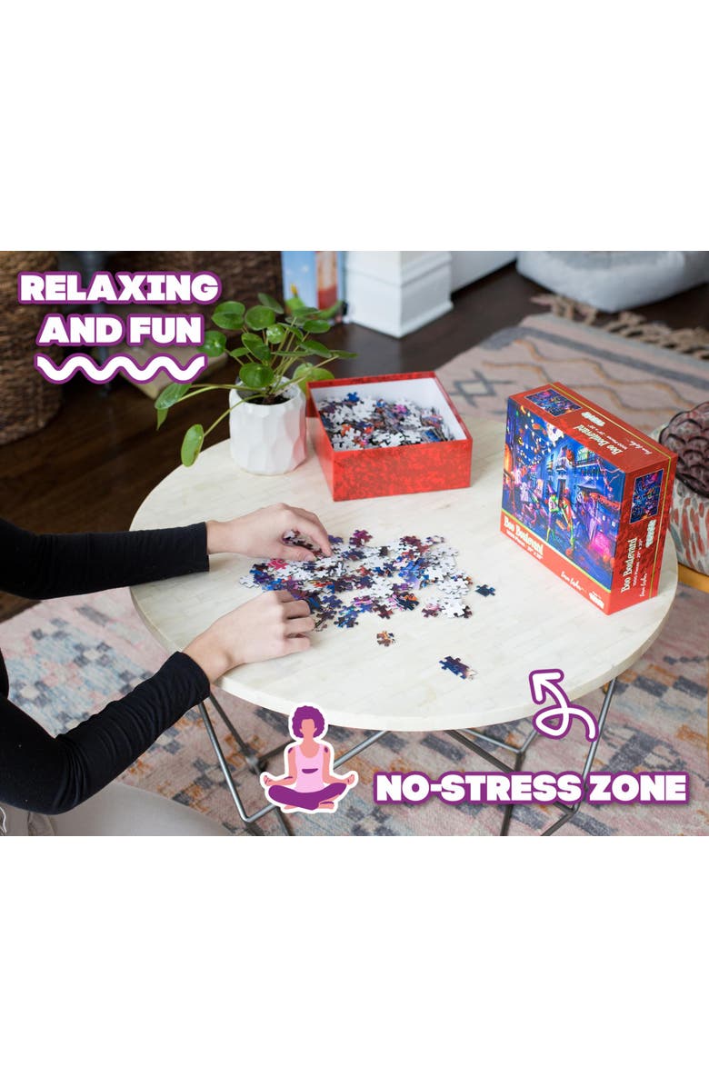 Toynk Boo Boulevard Halloween Puzzle By Tara Lesher | 1000 Piece Jigsaw Puzzle, Alternate, color, Multi-Color