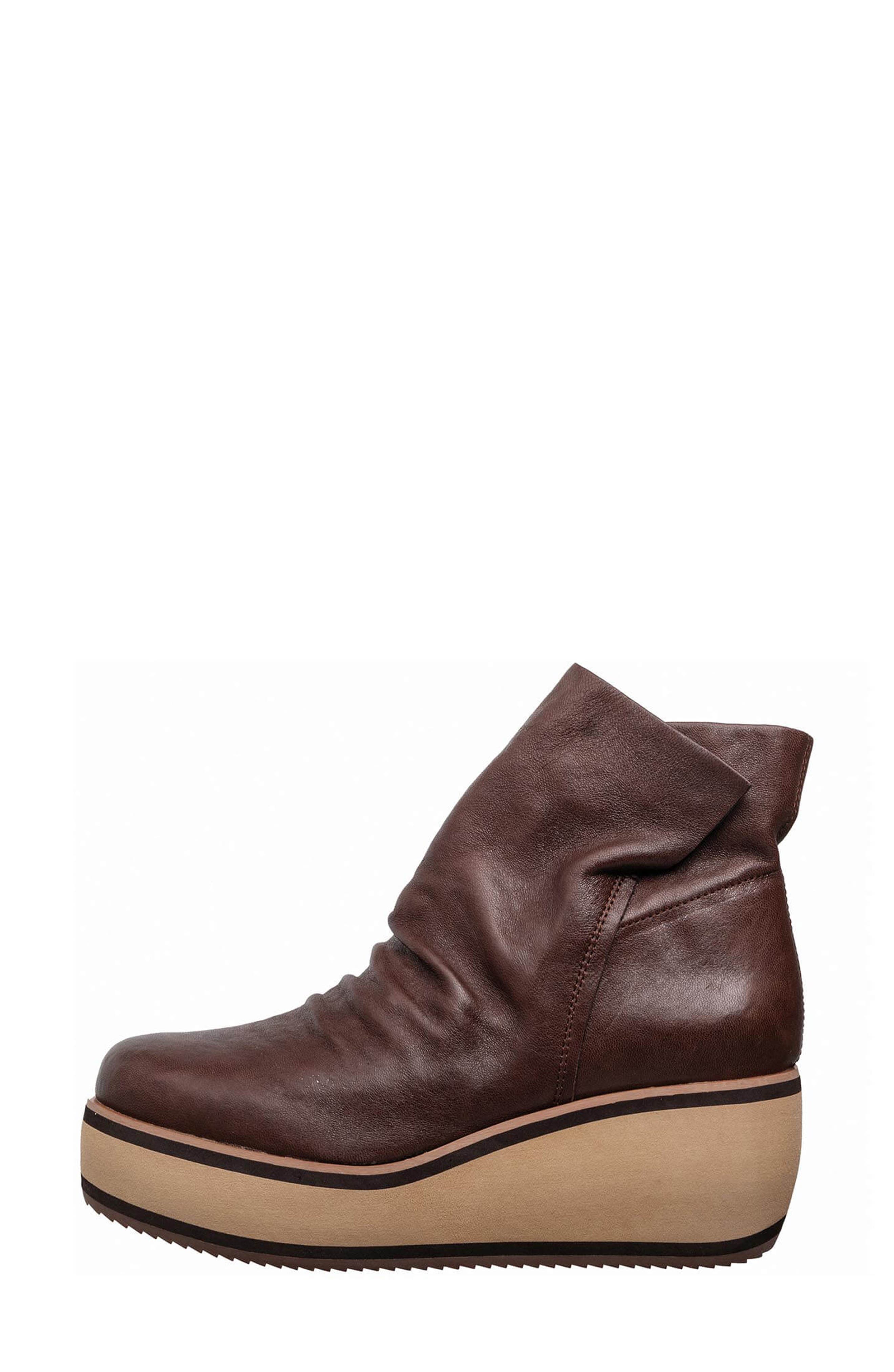 ANTELOPE Flora Platform Wedge Bootie, Alternate, color, 