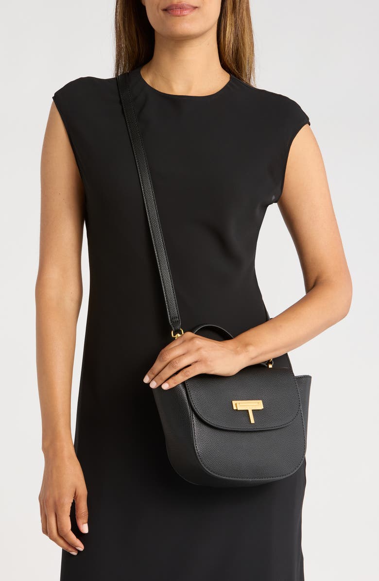 T Tahari Ariana Faux Leather Crossbody Bag, Alternate, color,