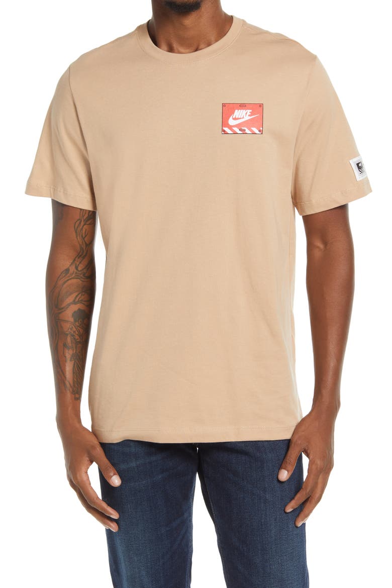 Sportswear Air Figure Mech Graphic Tee, Main, color, HEMP