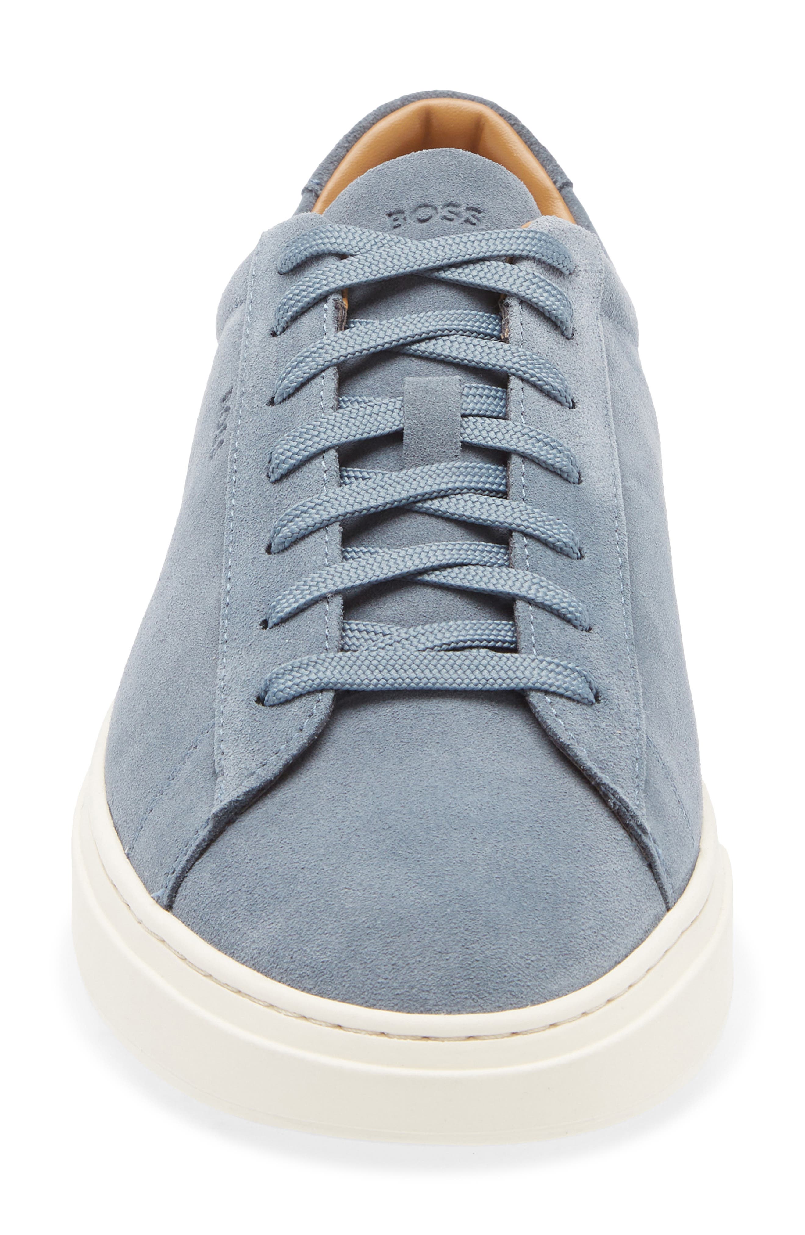 BOSS Kieran Tenn Low Top Sneaker, Alternate, color, Open Blue