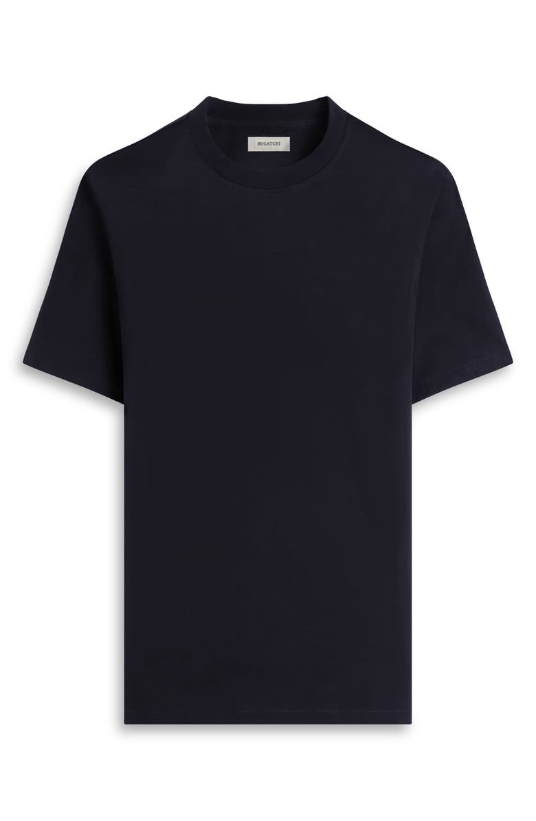 Bugatchi OoohCotton<sup>®</sup> Crewneck T-Shirt, Alternate, color, Black