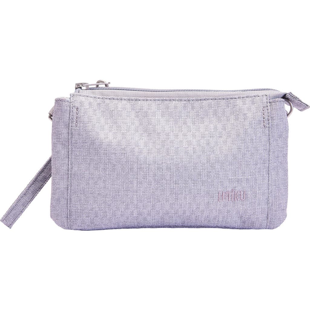 Haiku Stride Wristlet Wallet In Gray
