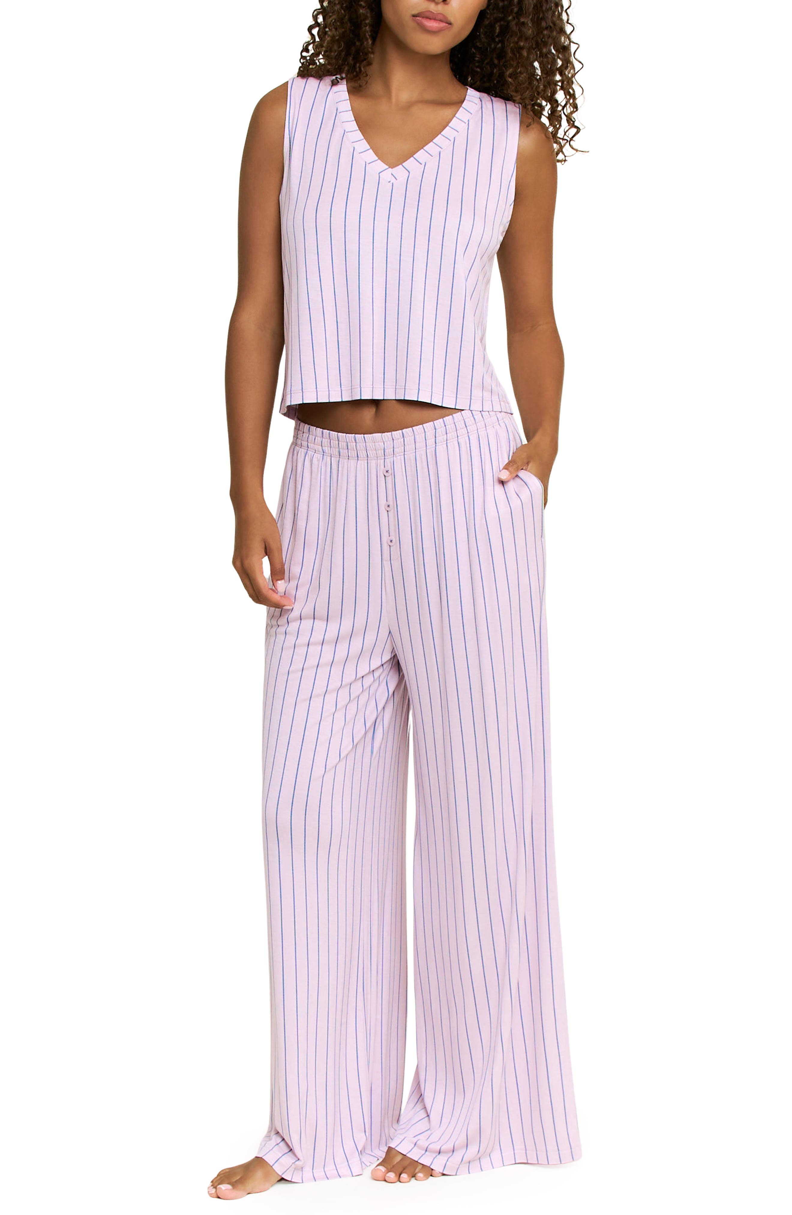LILAC DEW PIN STRIPE
