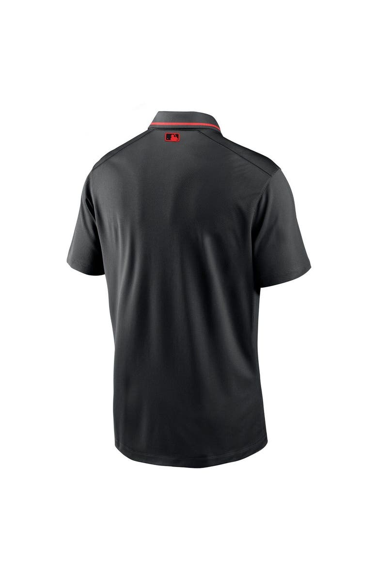 Nike Men's Nike  Black Cincinnati Reds 2023 City Connect Knit Performance Polo, Alternate, color, 