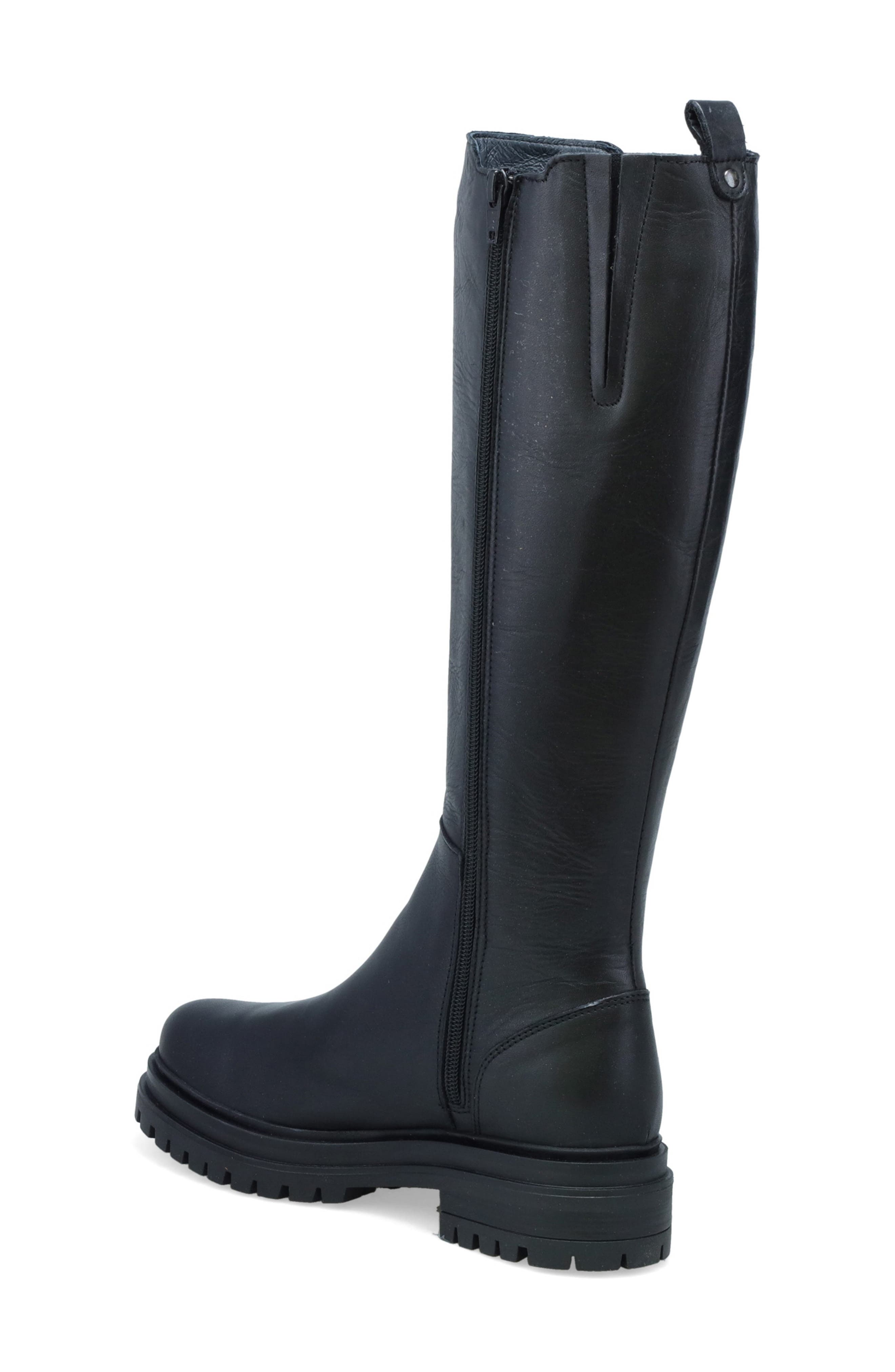 Miz Mooz Loren Knee High Boot, Alternate, color, Black