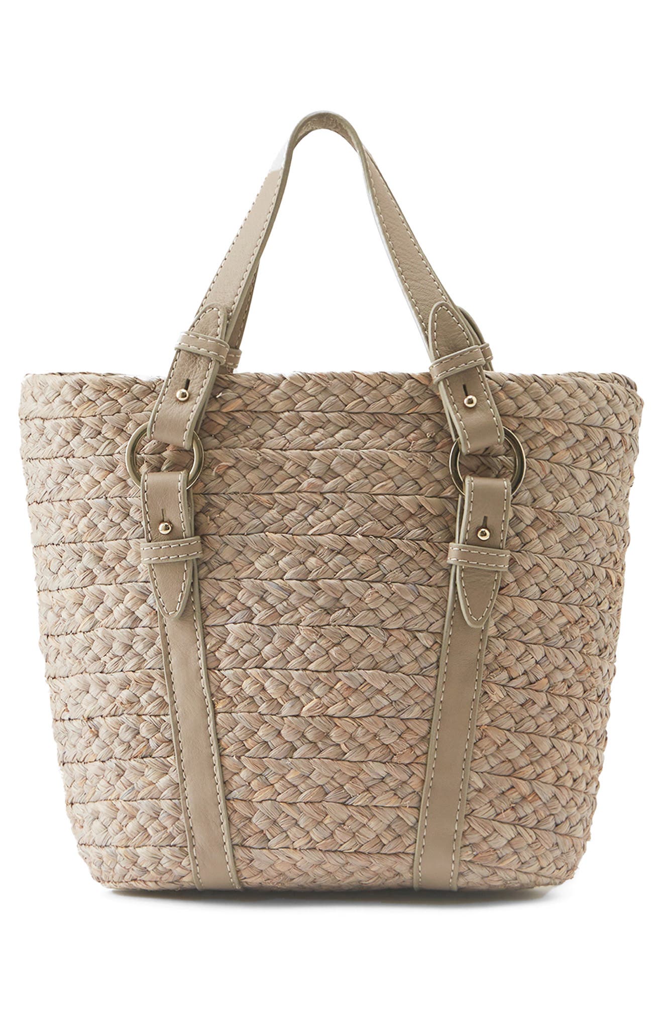 Helen Kaminski Pinimil Woven Raffia Satchel | Nordstromrack