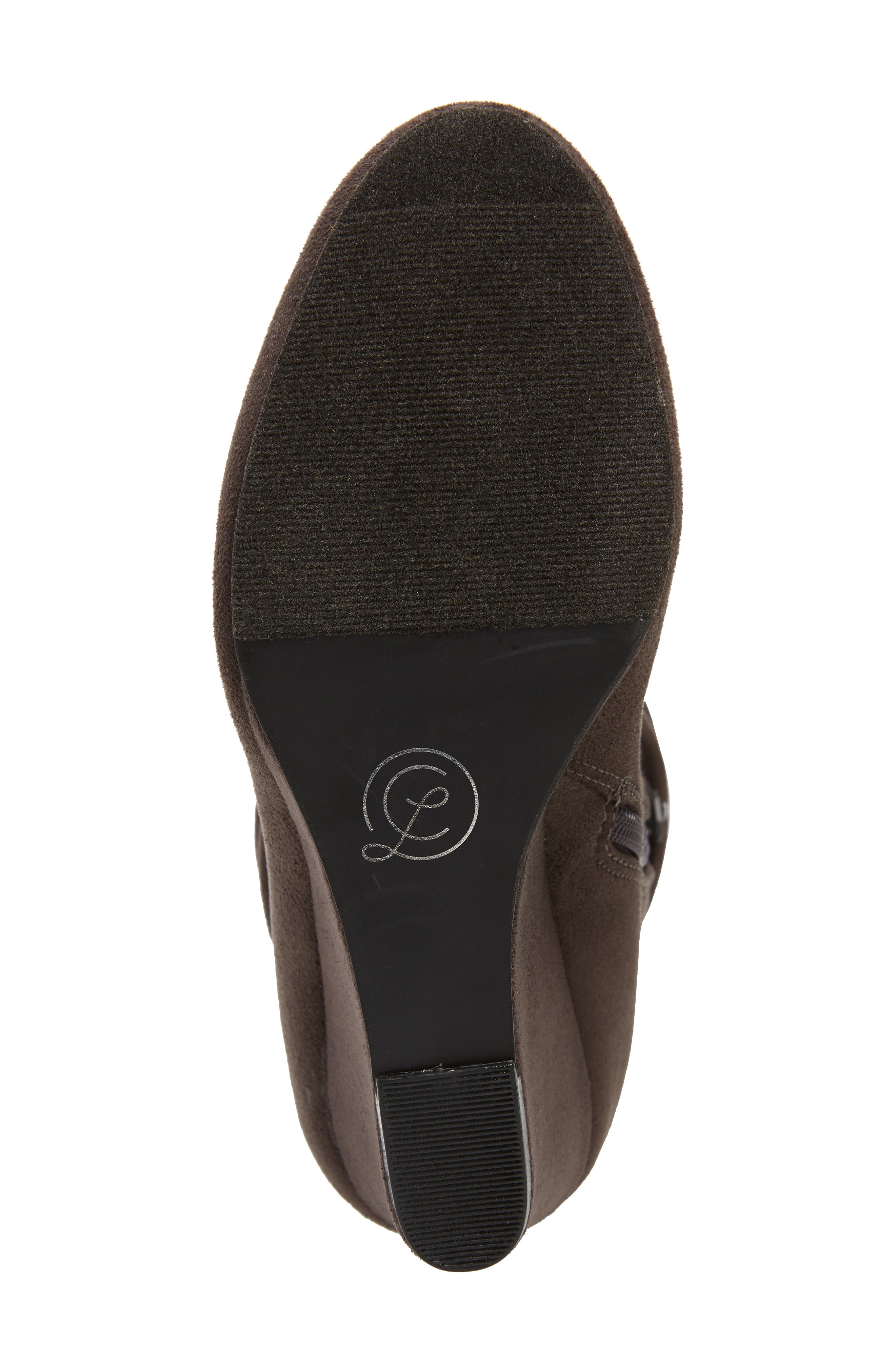 Uma Over the Knee Boot, Alternate, color, CHARCOAL SUEDE