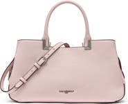 KARL LAGERFELD PARIS Meribel Leather Satchel