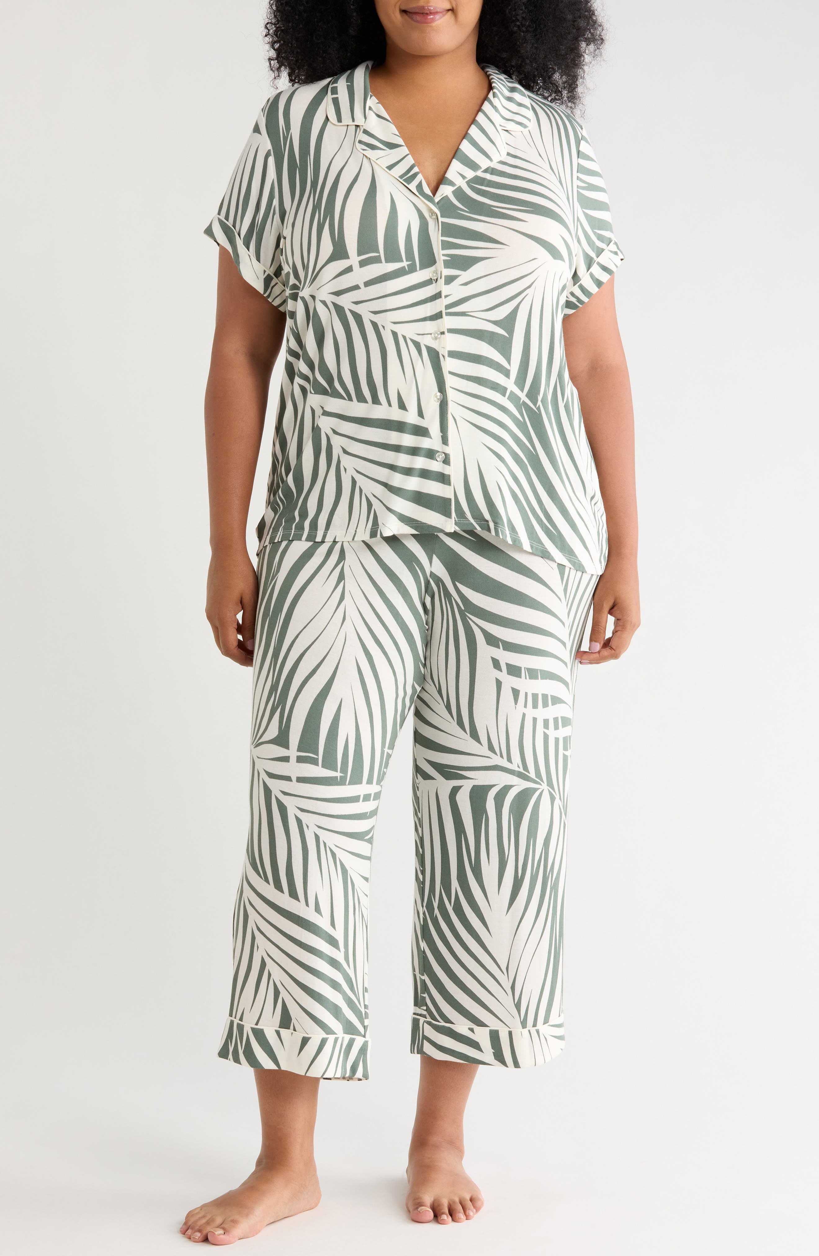 Tranquility Crop Pajamas