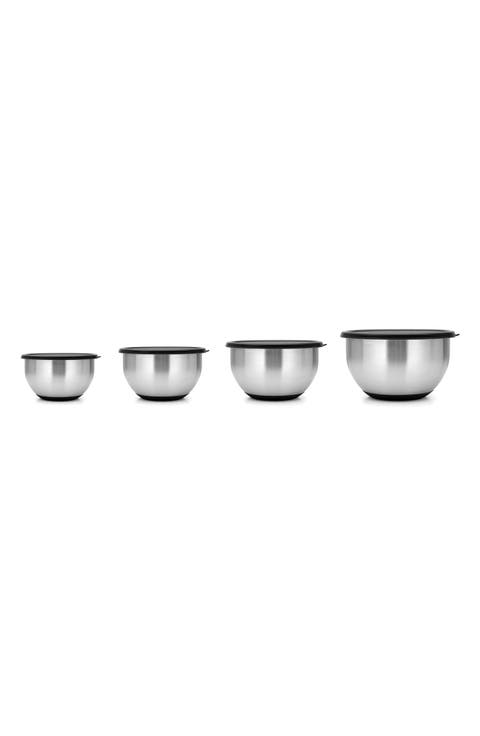INTERNATIONAL Geminis 8-Piece Mixing Bowl Set with Lids