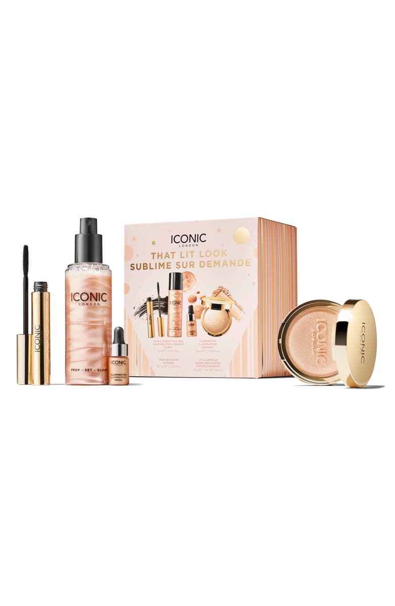 ICONIC LONDON That Lit Look Makeup Set $101 Value, Main, color, 