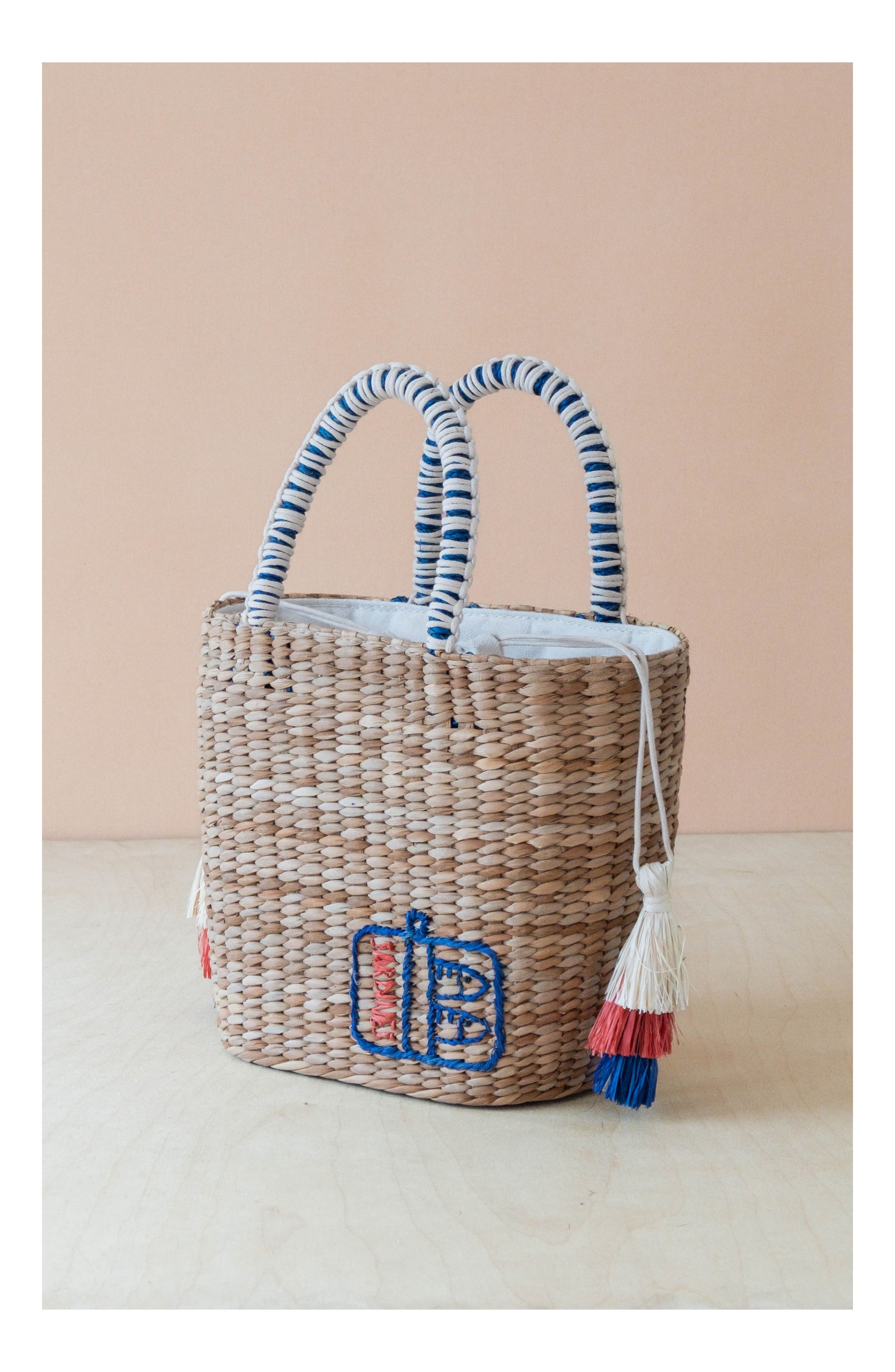 LIKHA Sardine Can Embroidered Tote Bag, Alternate, color, 