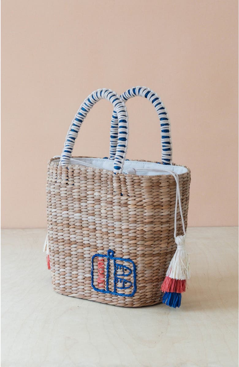 LIKHA Sardine Can Embroidered Tote Bag, Alternate, color,