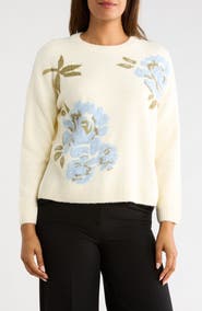 Ted Baker Floral Jacquard Sweater