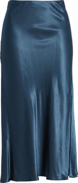 Rails Maya Satin Midi Skirt