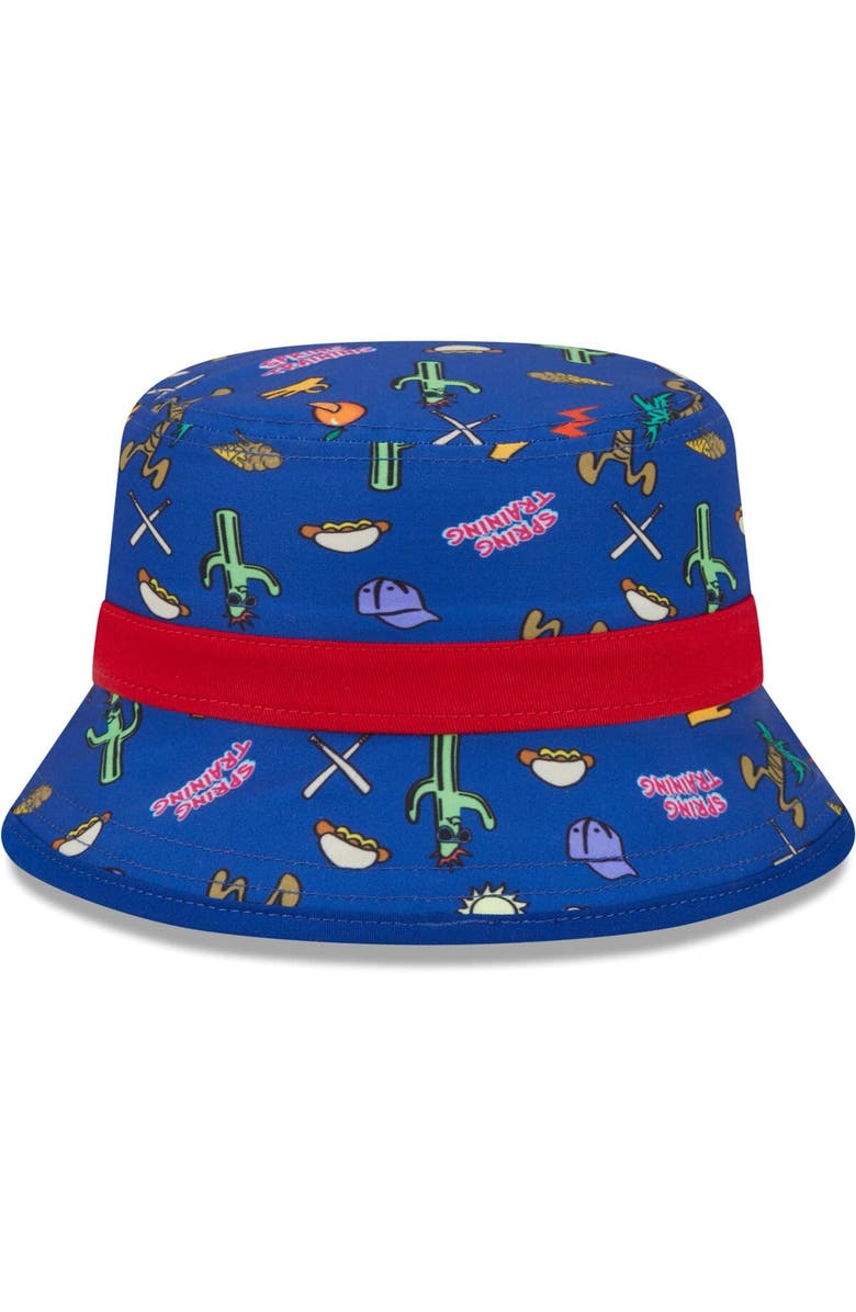 New Era Toddler New Era Royal Chicago Cubs Spring Training Icon Bucket Hat, Alternate, color,
