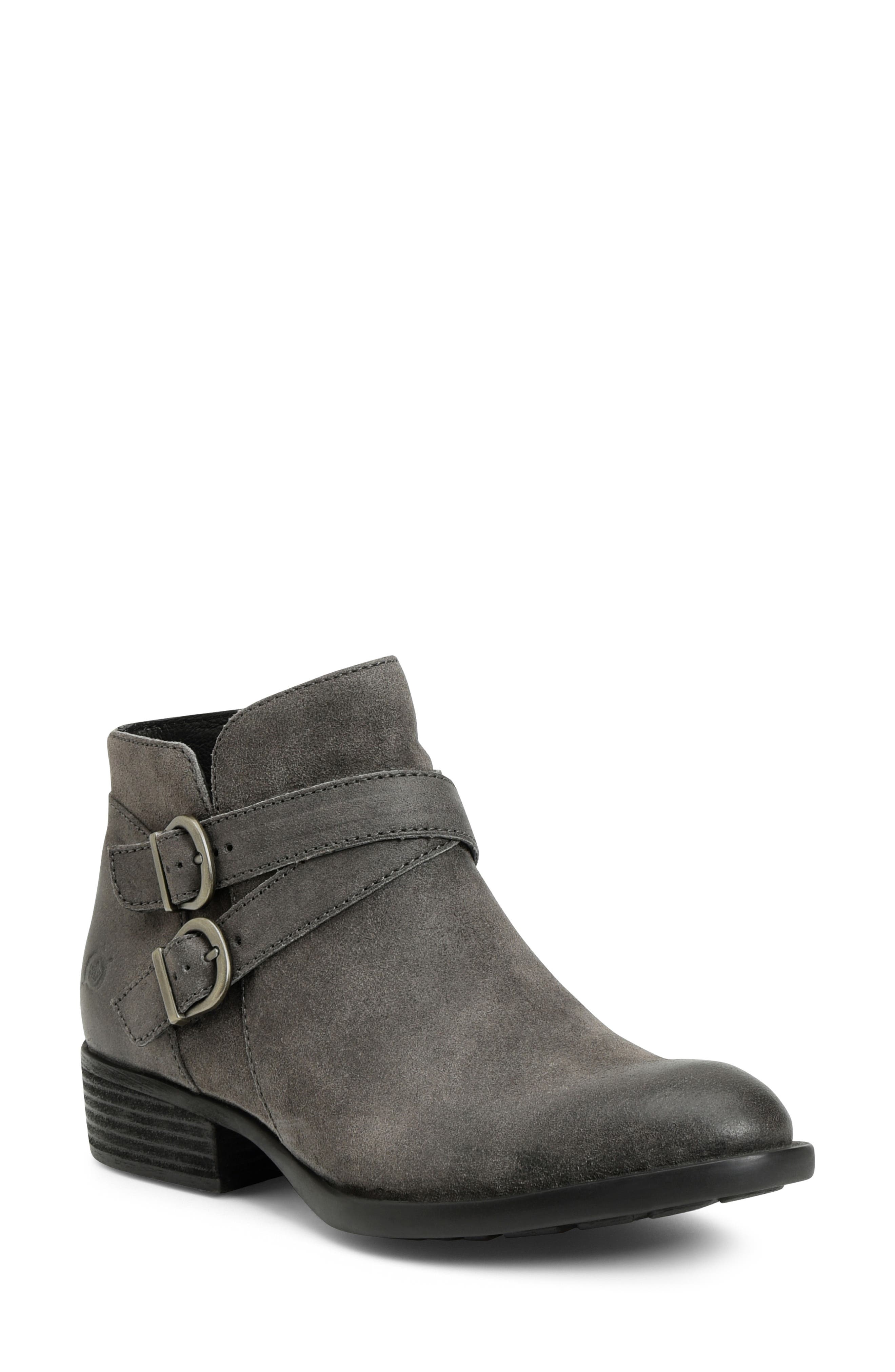 Ozark Bootie, Main, color, DARK GREY DISTRESSED LEATHER
