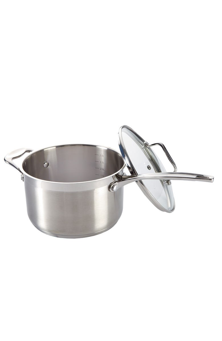 Cuisine::pro<sup>®</sup> iconiX<sup>™</sup> 3.5 Qt Saucepan with Lid, Main, color, Silver
