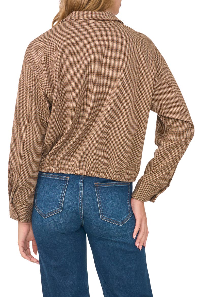 Microcheck Jacket, Alternate, color, FALL CAMEL