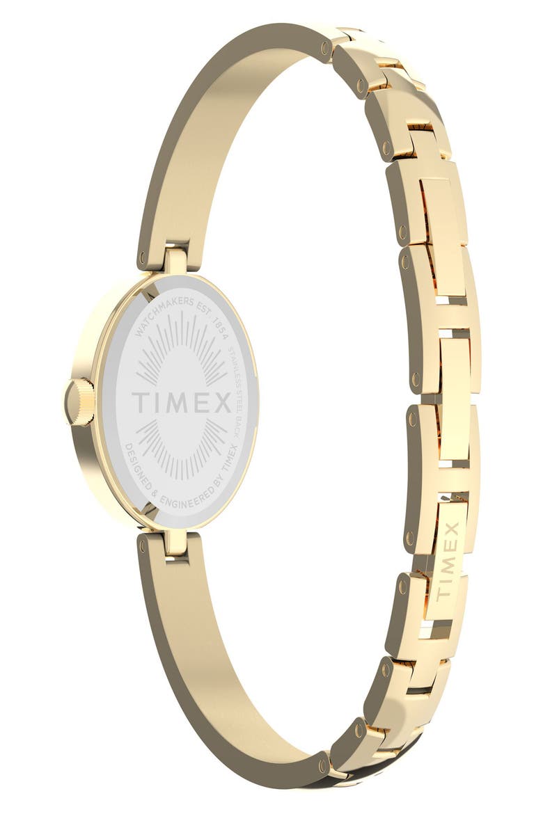 Cavatina Oval Bracelet Watch, 19mm, Alternate, color, GOLD-TONE