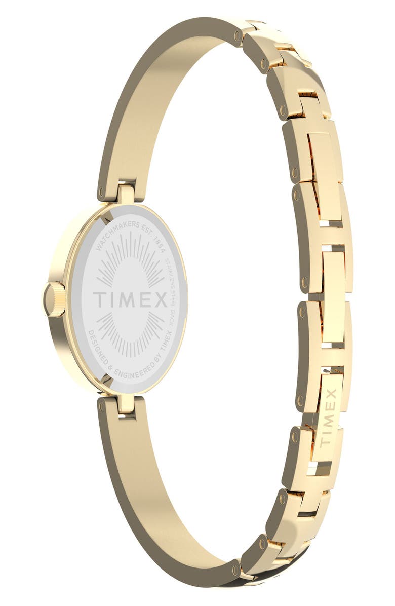 Timex<sup>®</sup> Cavatina Oval Bracelet Watch, 19mm, Alternate, color,