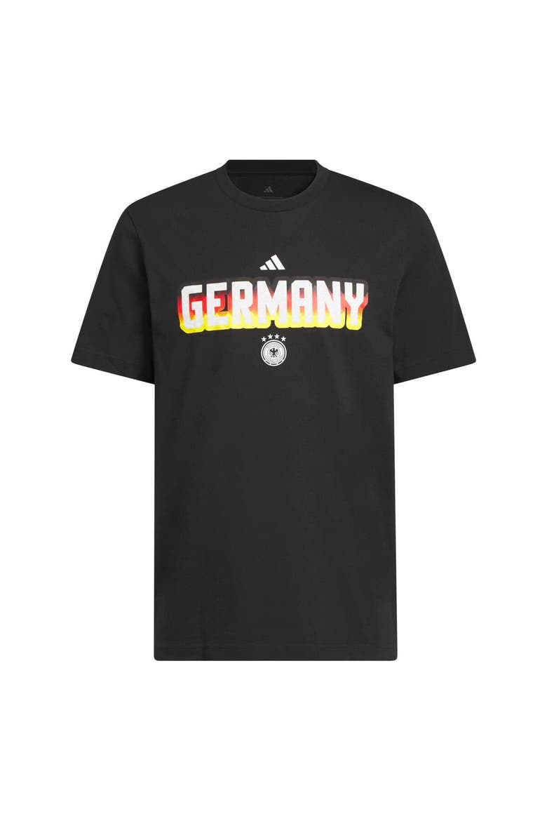 Men's adidas Black Germany National Team Jersey Hook T-Shirt, Main, color, Black