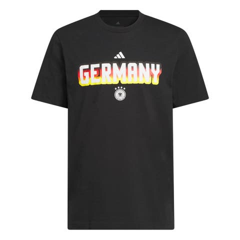 Men's adidas Black Germany National Team Jersey Hook T-Shirt