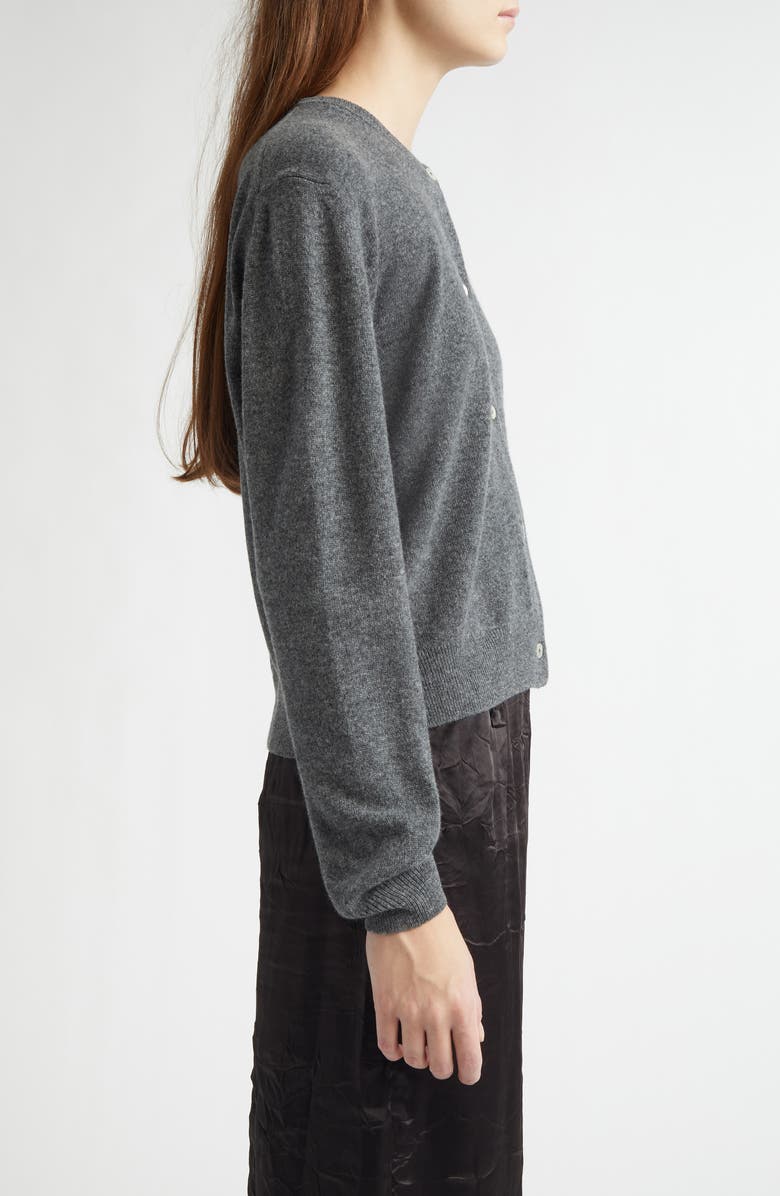 NACKIYÈ Seashell Cashmere Cardigan, Alternate, color, Smoke Mayfair