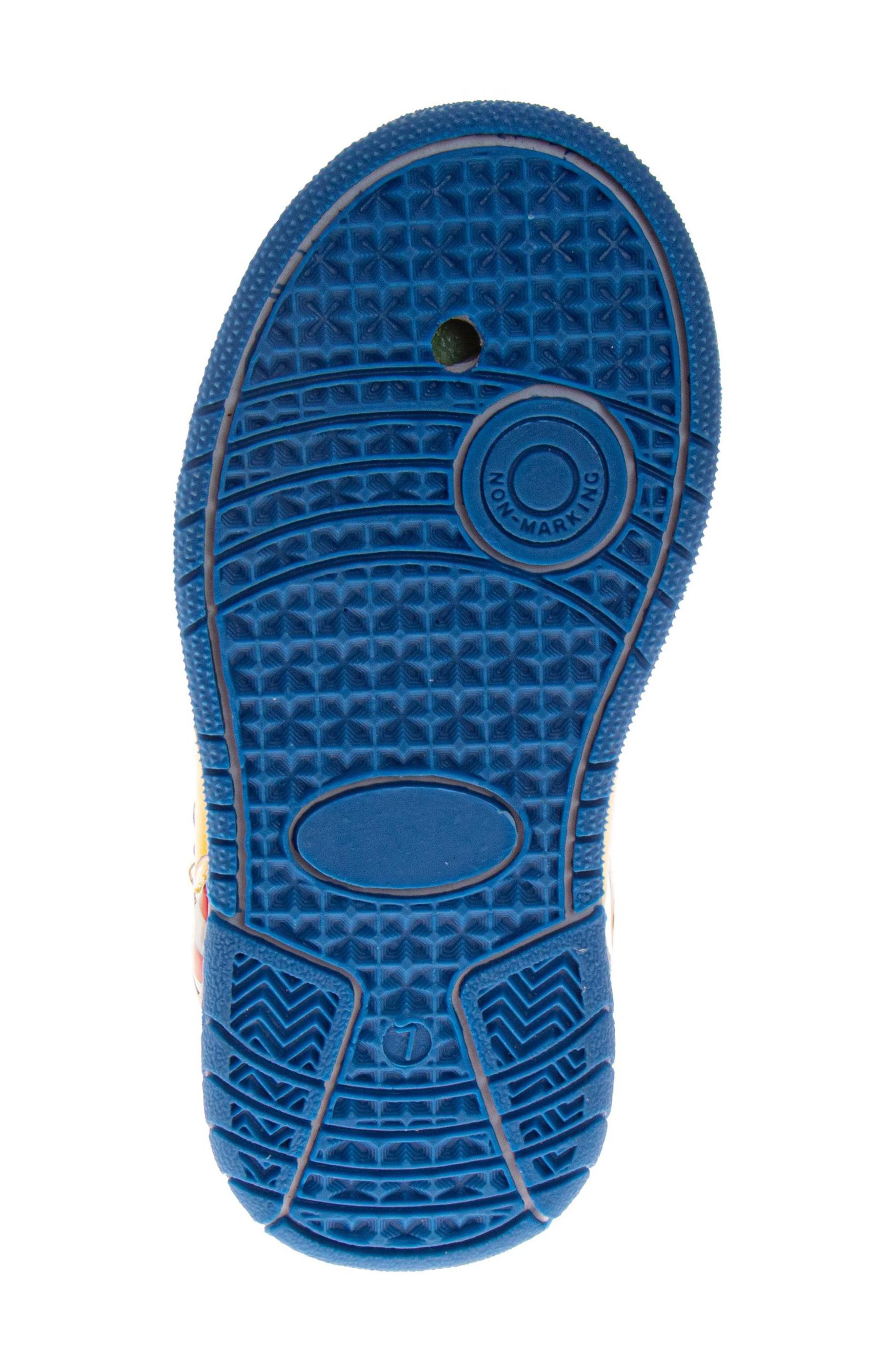 Kids' Sonic the Hedgehog High Top Sneaker, Alternate, color, BLUE