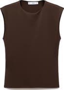 MANGO Fitted Sleeveless Top