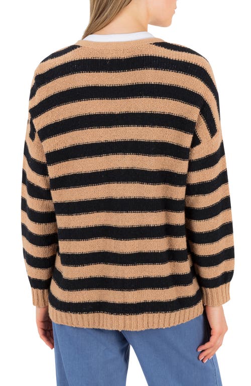 Hurley No Barriers Cardigan In Brown
