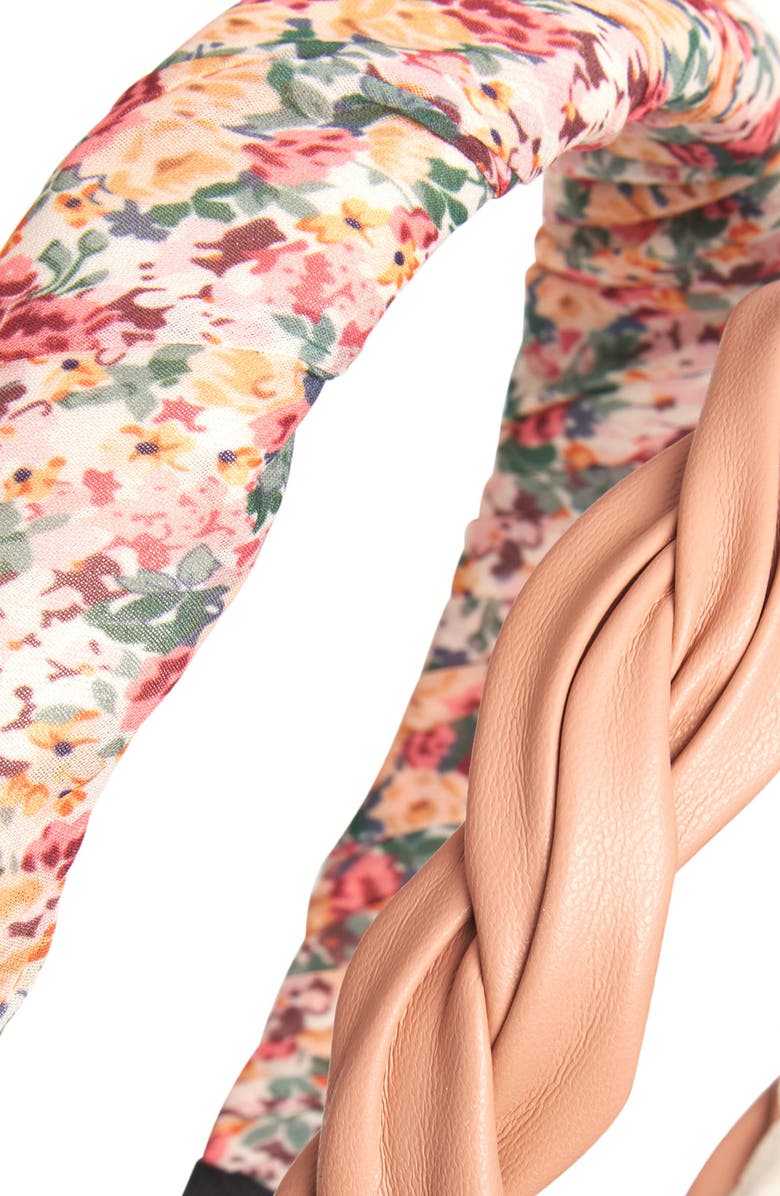 Tasha 2-Pack Headbands, Alternate, color, Pink Floral