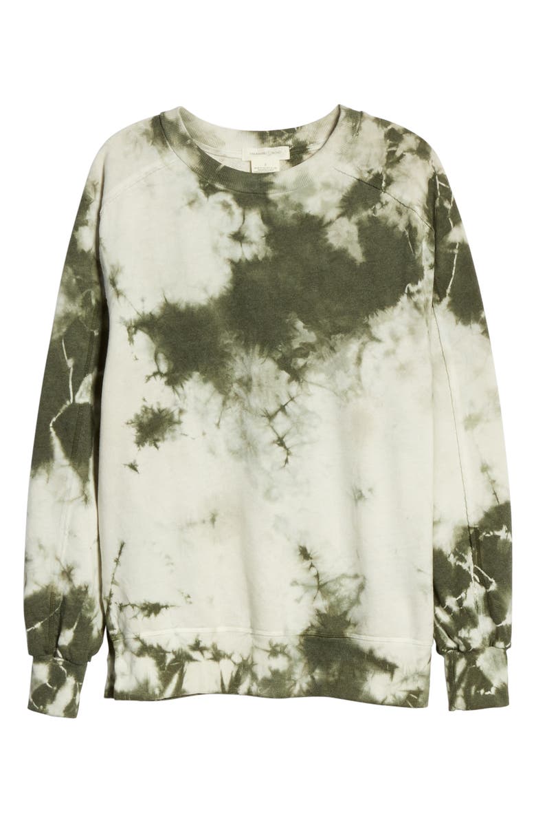 Treasure & Bond Tie Dye Crewneck Sweatshirt, Alternate, color,