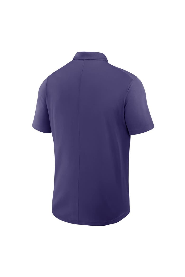 Men's Nike Purple Clemson Tigers Primetime Victory Primary Logo Performance Polo, Alternate, color, Purple