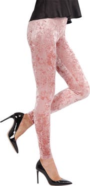 MeMoi Crushed Velvet Leggings