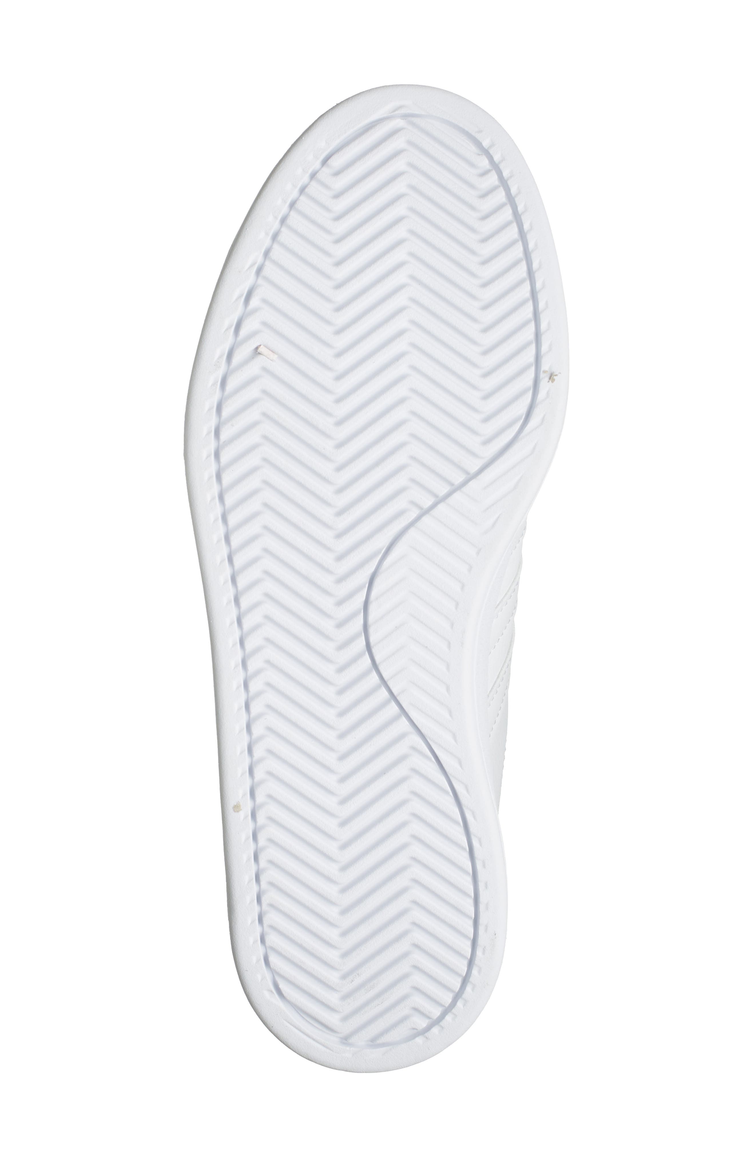 adidas Grand Court 2.0 Sneaker, Alternate, color, White/ White/ Gold Met.