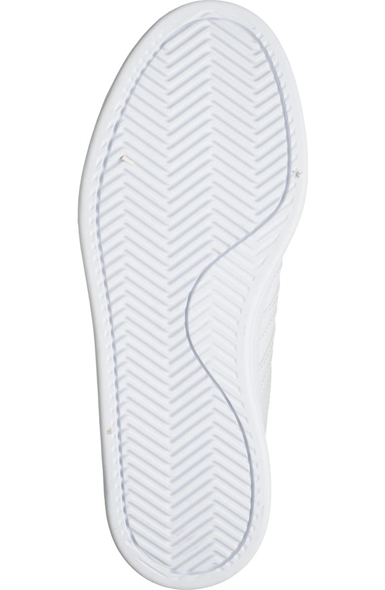 adidas Grand Court 2.0 Sneaker, Alternate, color, White/ White/ Gold Met.