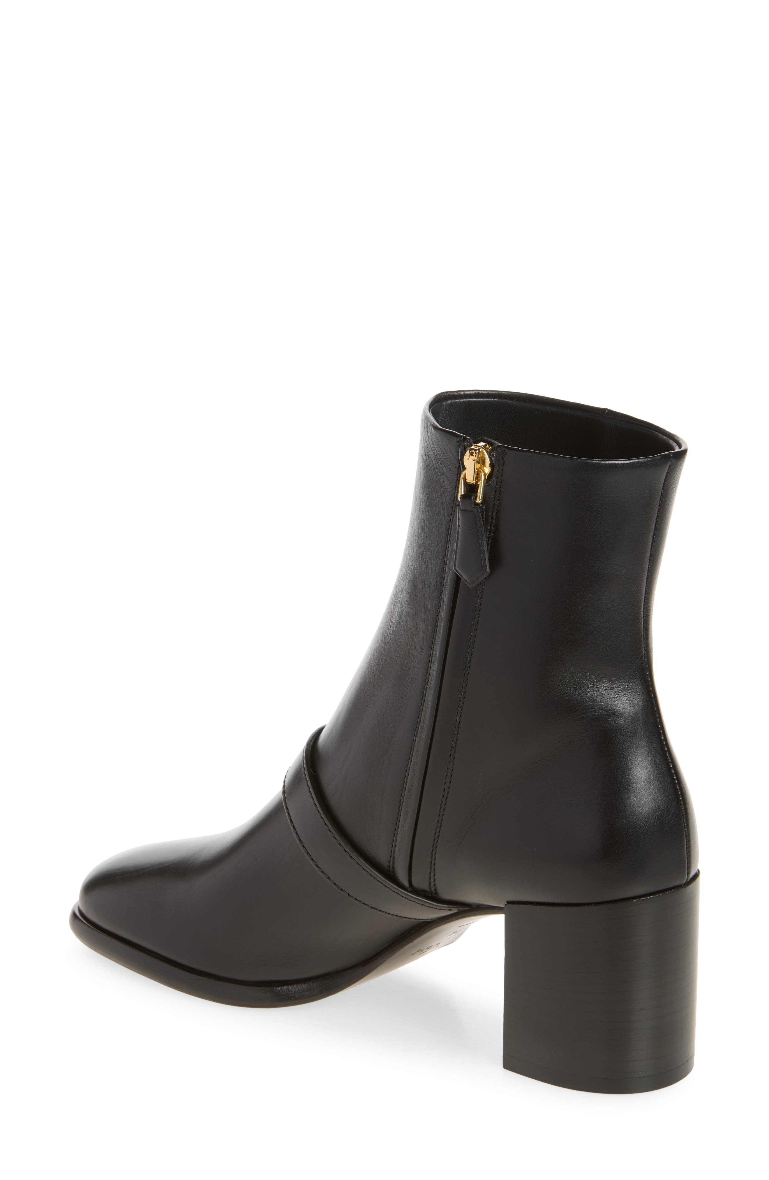 Block Heel Ankle Bootie, Alternate, color, NERO