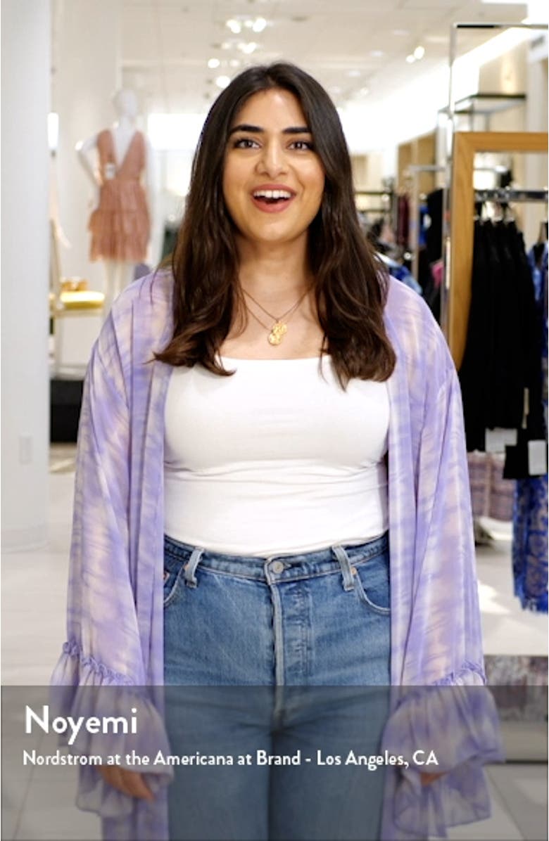 Tiered Chiffon Cocktail Midi Dress, sales video thumbnail