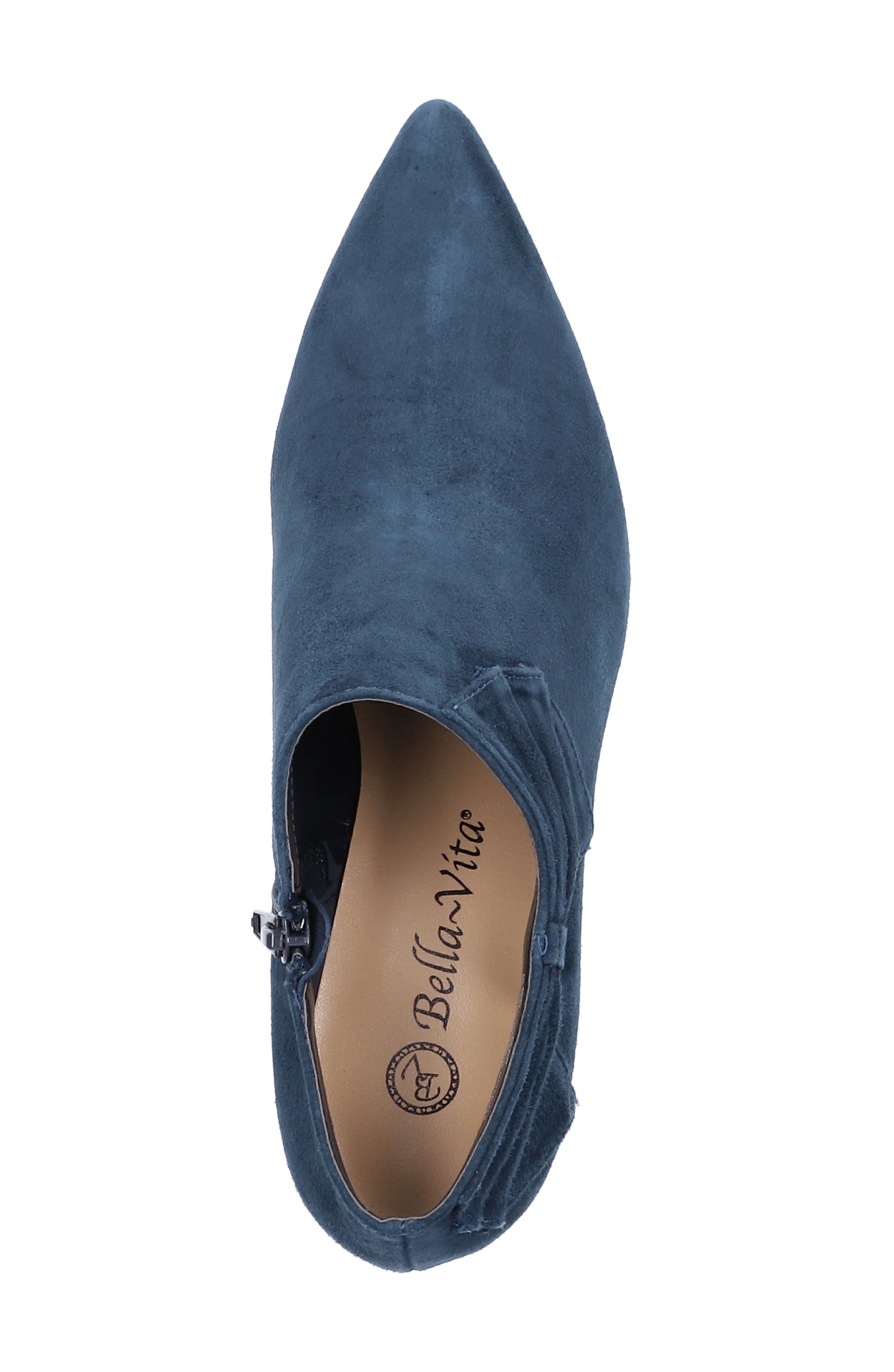 Frances Bootie, Alternate, color, NAVY SUEDE