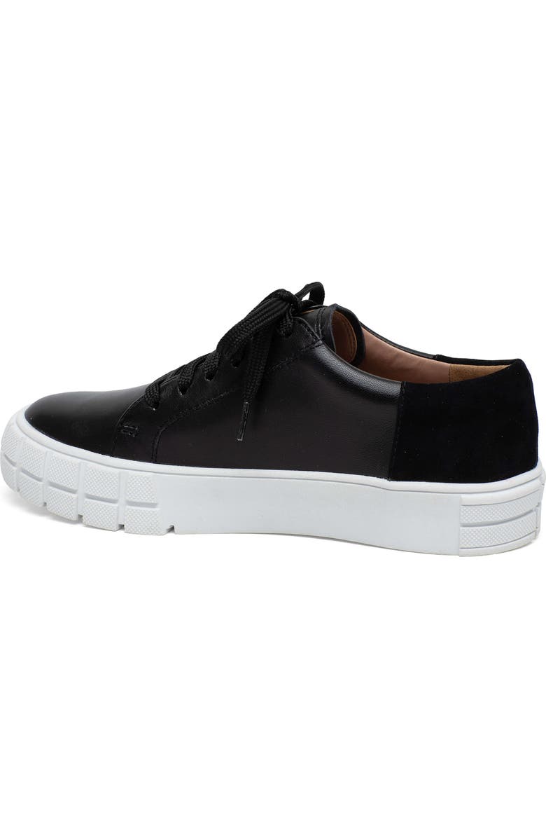 Linea Paolo Kenzi Platform Sneaker, Alternate, color, Black