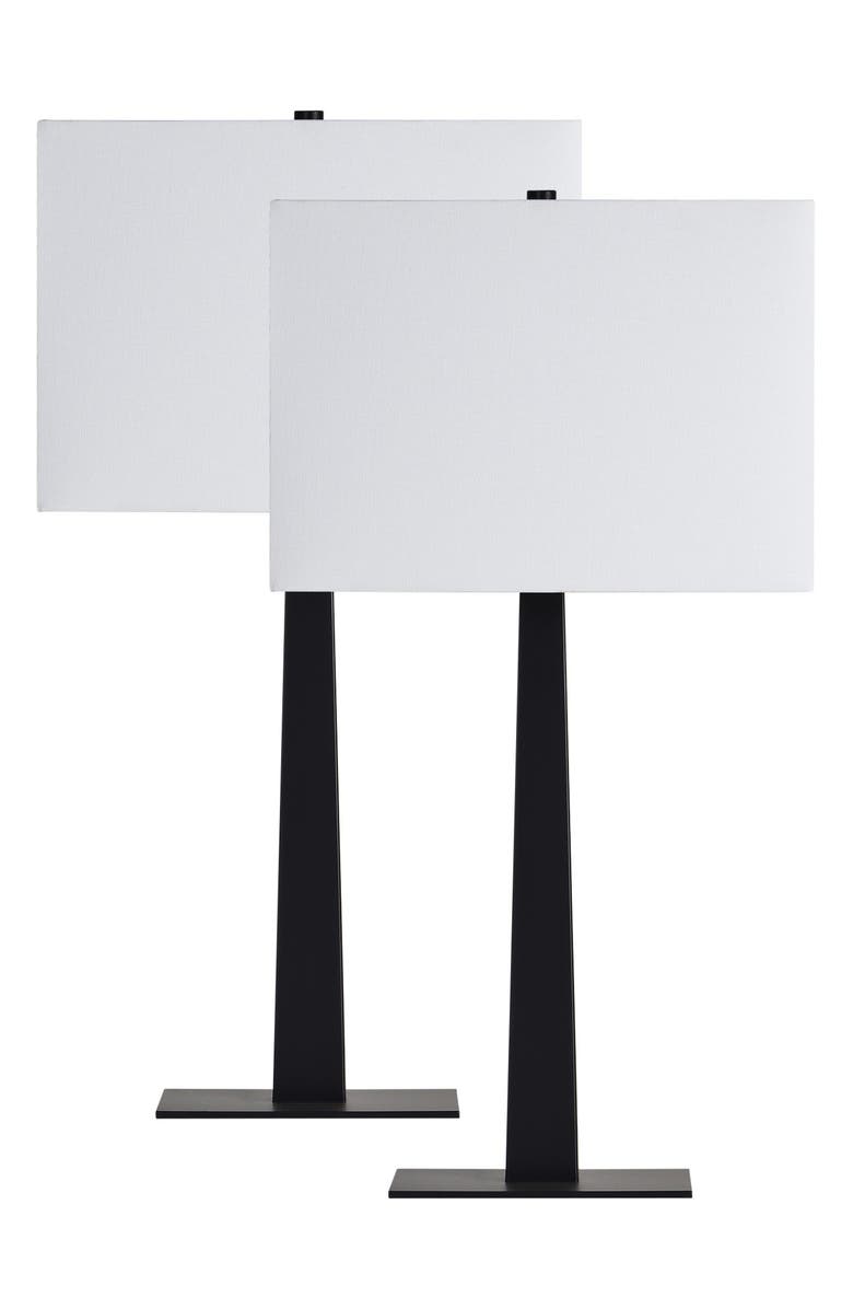 Renwil Candace Set of 2 Table Lamps, Main, color, Matte Black