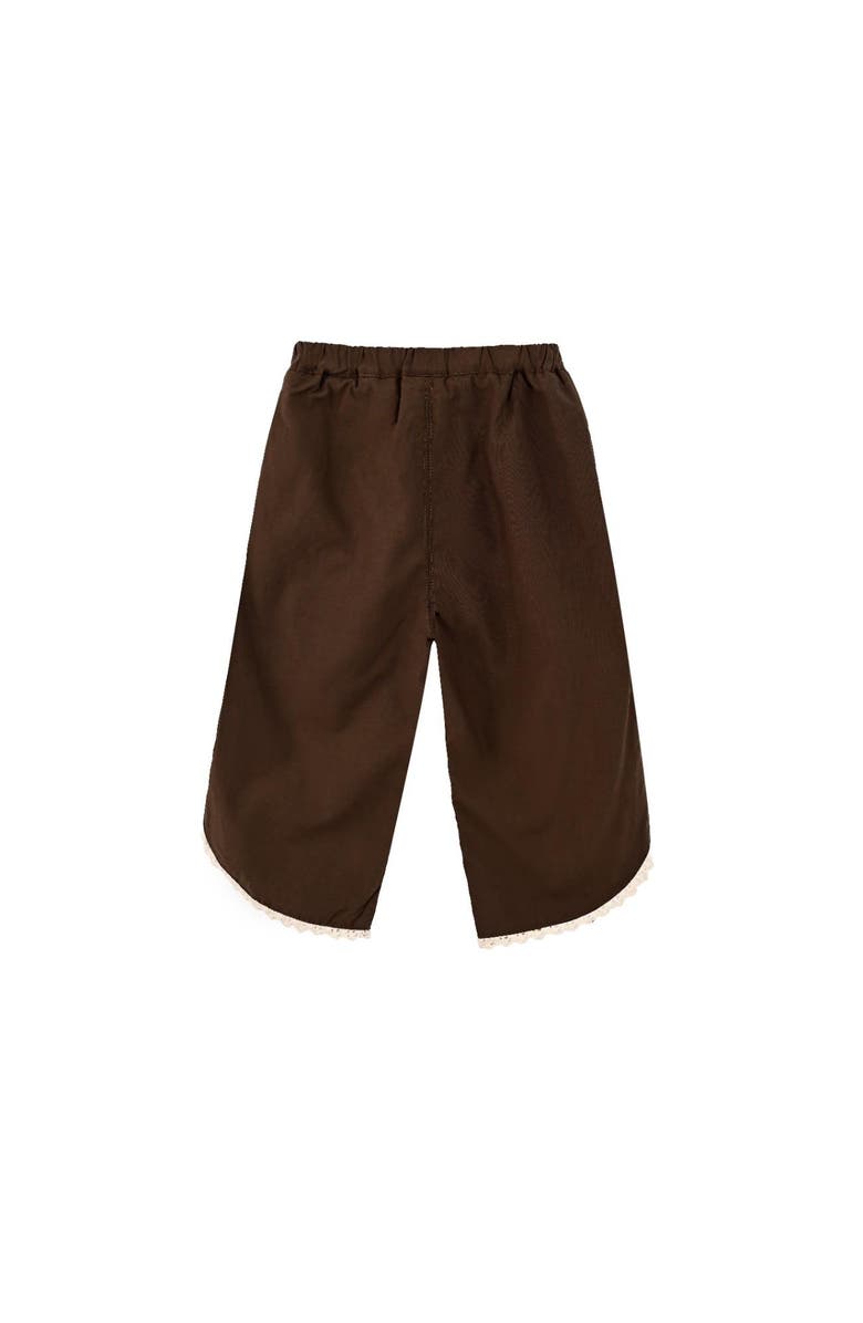 Sweet Cactus Set with Lace Detail, Alternate, color, Brown