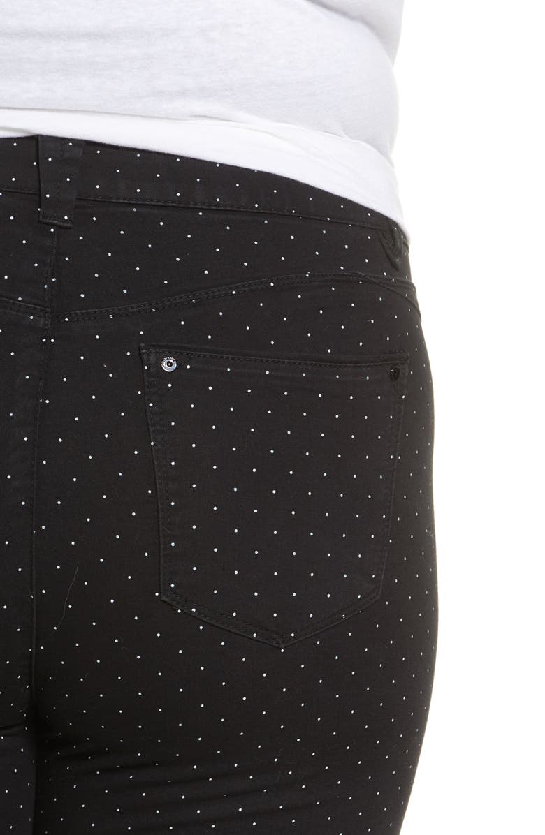 Wit & Wisdom Ab-Solution Micro Dot Ankle Jeans, Alternate, color, 