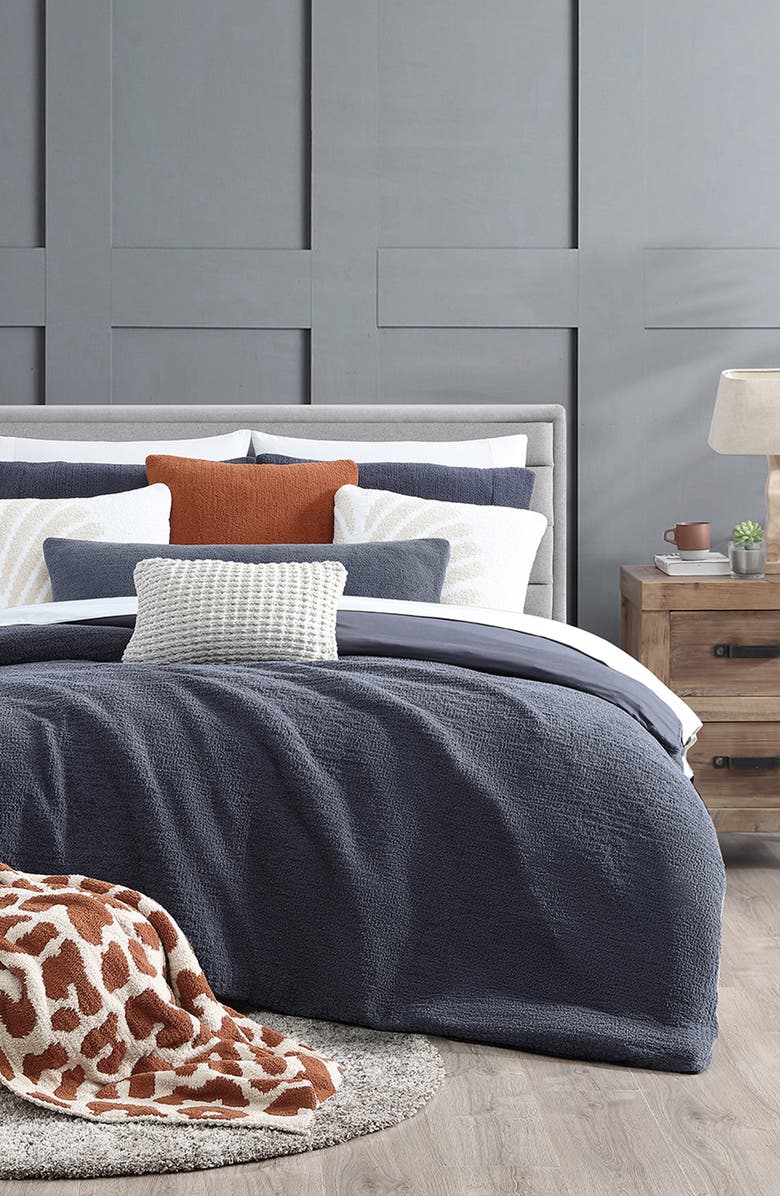 Sunday Citizen Snug Mixed Media Duvet Cover, Alternate, color, 