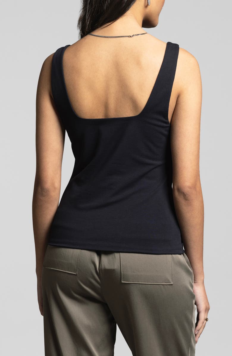 WEEKEND LOS ANGELES Gemma Pima Cotton Square Neck Tank, Alternate, color,